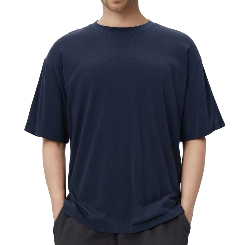 No Sagging! Heavyweight Oversized TShirts - Shape-Retaining, Thick Cotton, Strong Neckline & Premium Look Mens Tshirts Crewneck Tees for Summer & Spring