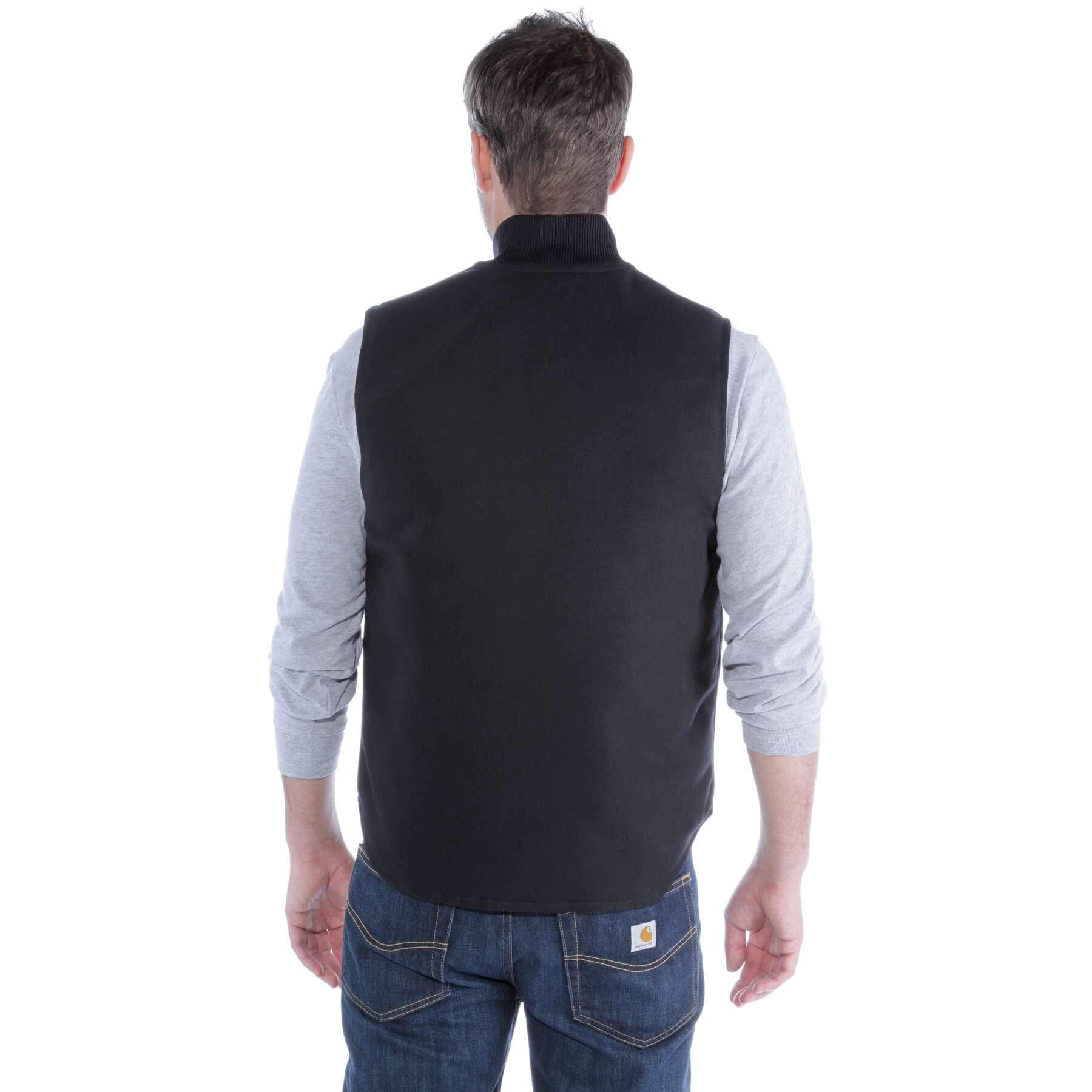 CHT Relaxed Fit Firm Duck Insulated Rib Collar Gilet Vest V01
