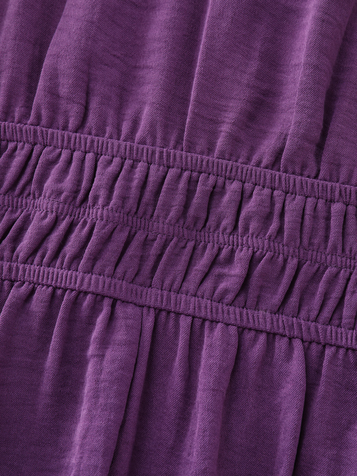 Square Neckline Shirred Waist Maxi Dress