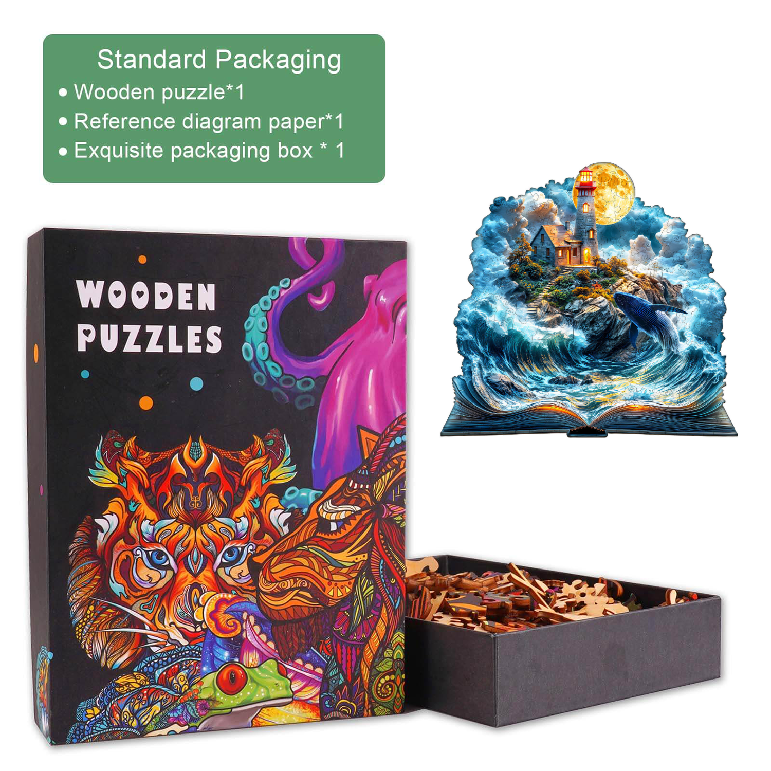 Dream Sea Wonder Wooden Jigsaw Puzzle