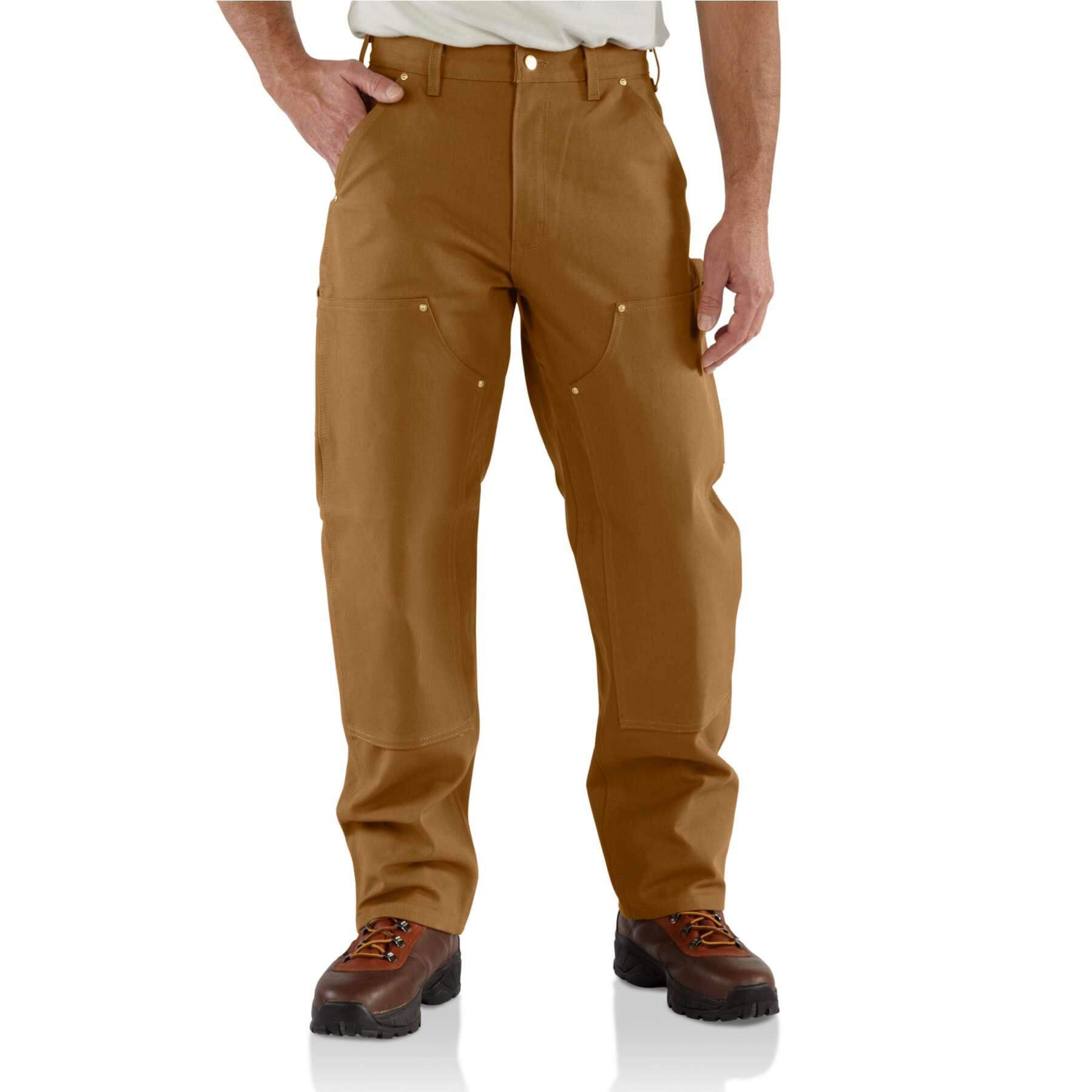 CHT Loose Fit Firm Duck Double-Front Logger Utility Trousers B01