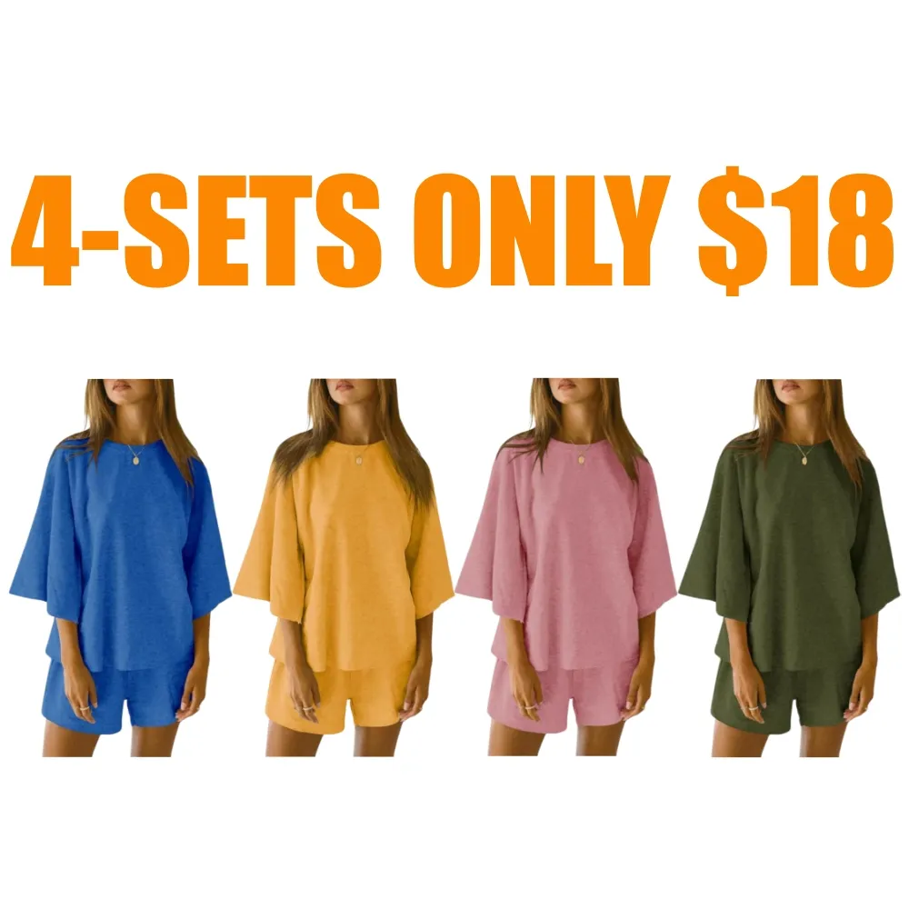 Womens Casual Comfy 2 Piece