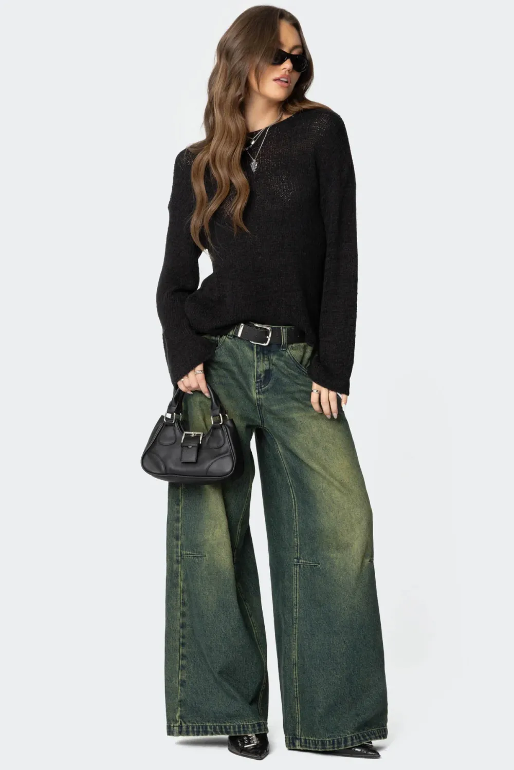 Drop Shoulder Light Knit Sweater  (Just $3 Each!)