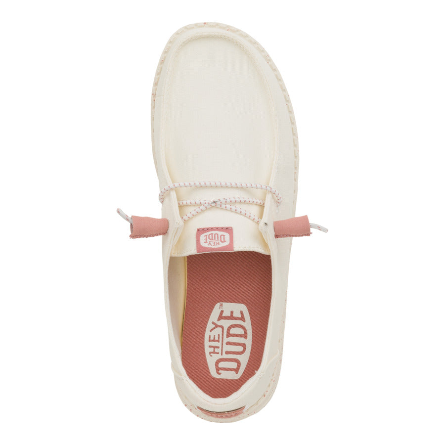 Wendy Canvas Mono - Egret