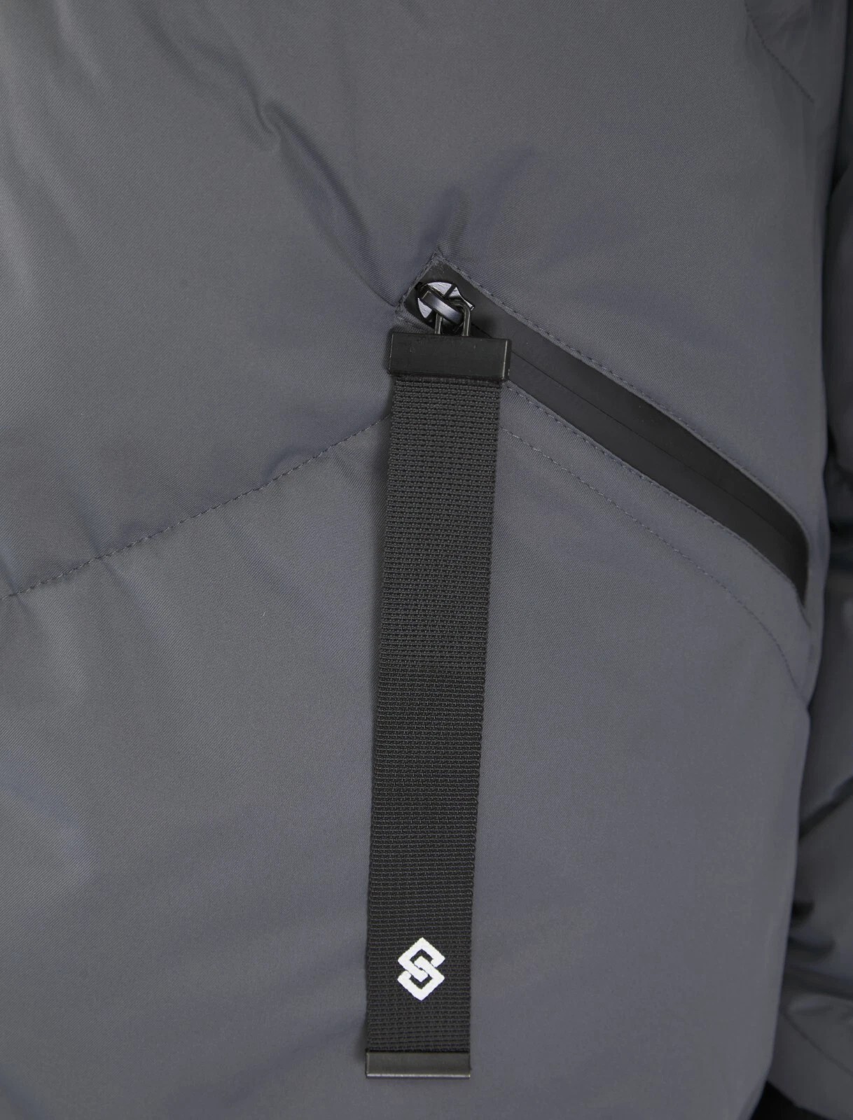 Womens Ladies Long Quilted Padded Winter Coat Hooded Puffer Jacket Zip Pockets