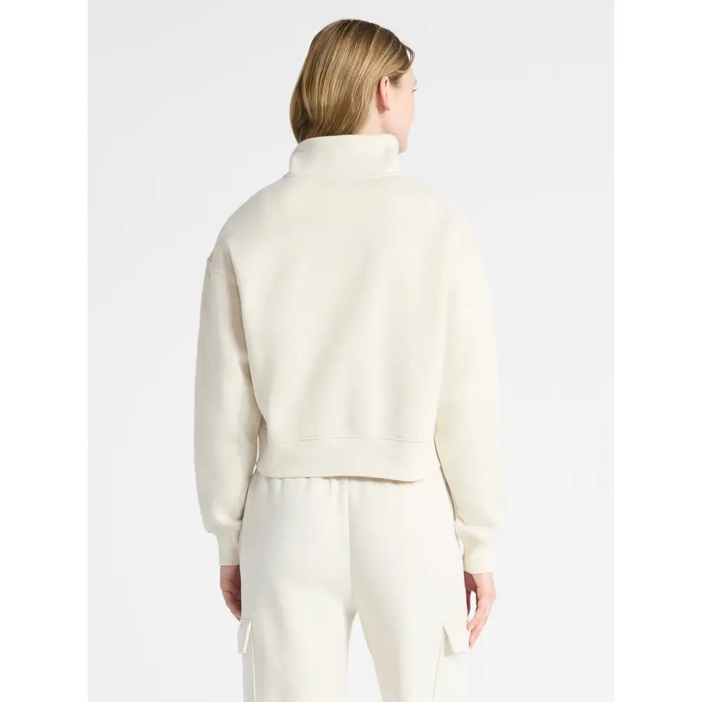 Women’s 2-Piece Set – Half Zip Sweatshirt & Wide Leg Pants