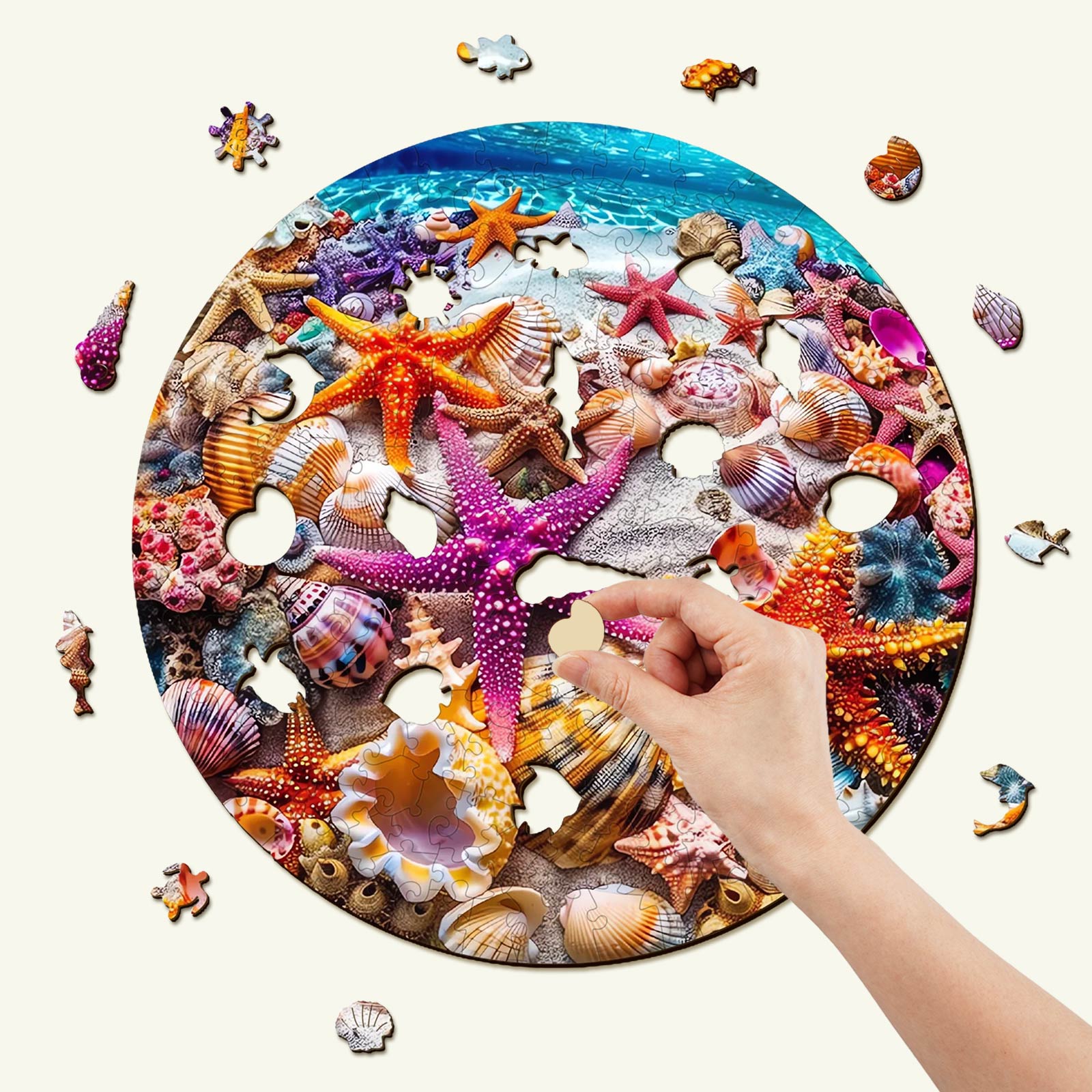 Starfish Wooden Jigsaw Puzzle