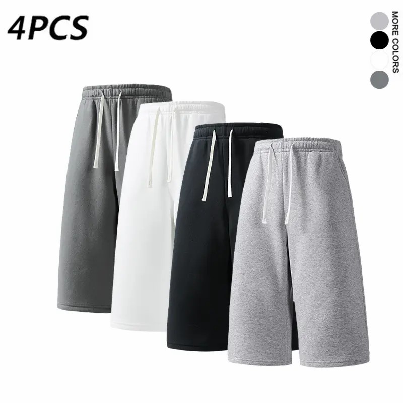 Men’s 3/4 sweatpants, available in 4-pack and 1-pack options shorts pant