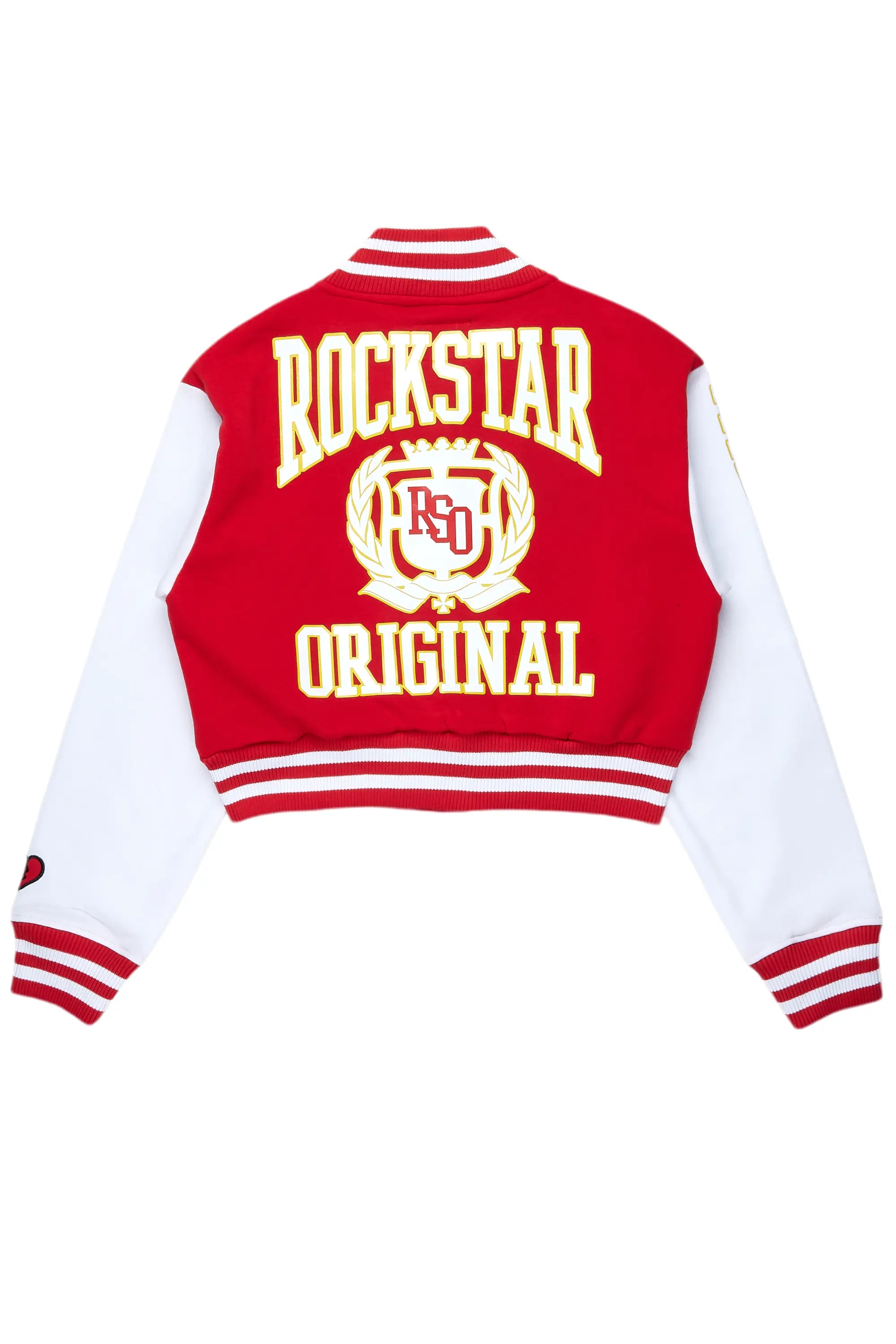 Brelynn Red Varsity Jacket