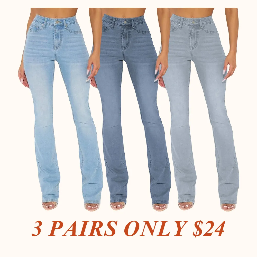 Tall Mesa Booty Lifting Stretch Bootcut Jeans - Light Wash