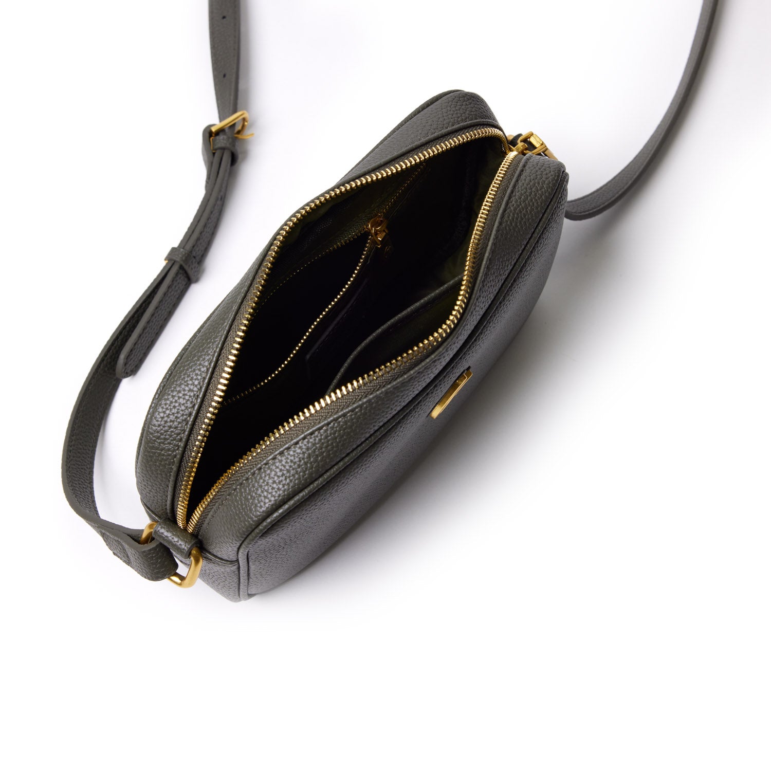 MINI PEBBLE CAMERA BAG - OLIVE GREEN