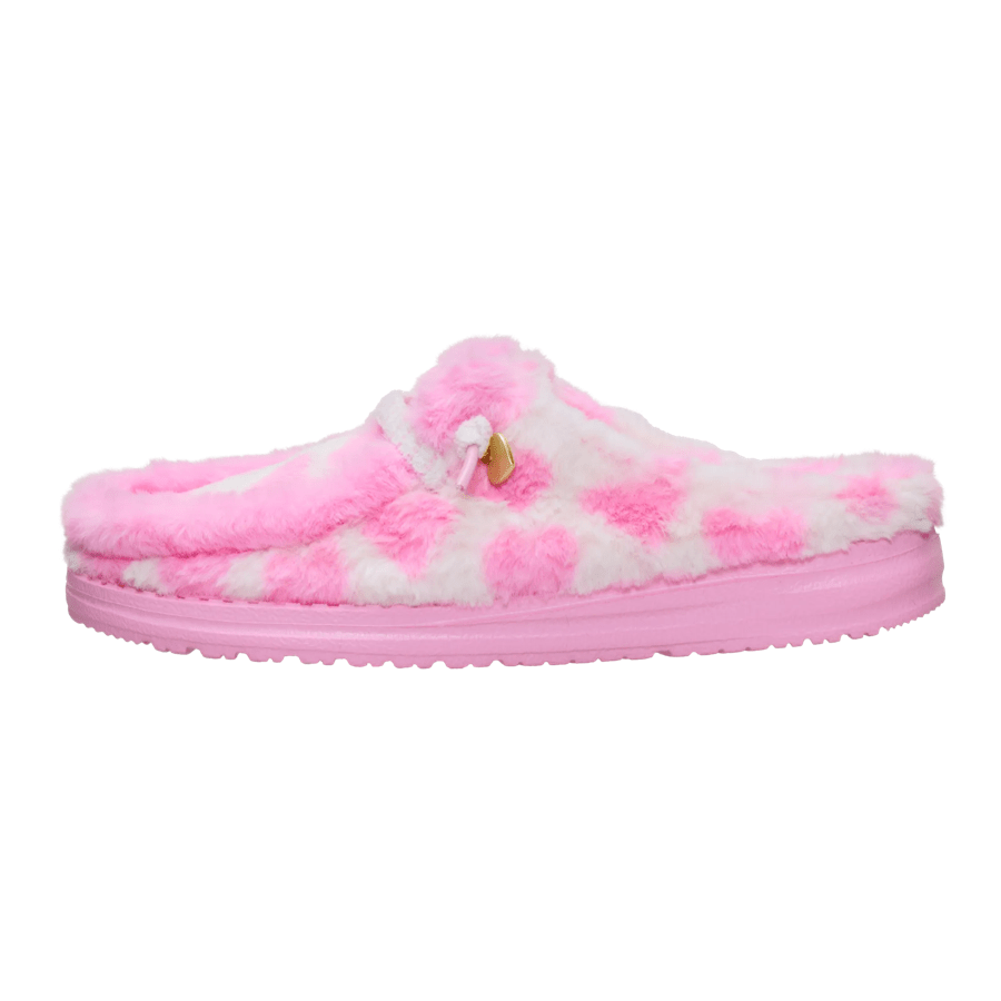 Wendy Slipper Hearts - Pink/White