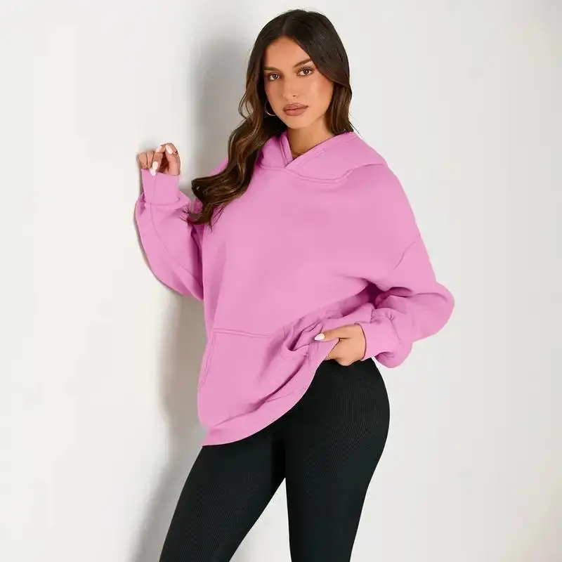 7 PACK Womens Oversized Hoodie Long Sleeve Fleece Sweatshirt with Pocket
