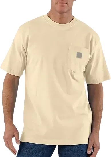 🔥Last Day Promotion!CHT Men's K87 Workwear Loose Fit Heavyweight Short-Sleeve Pocket T-Shirt (Also Available in Big & Tall)