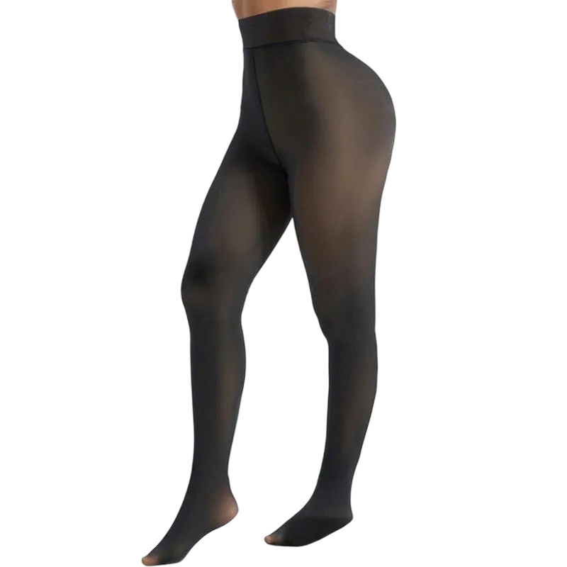 Women’s Sheer Fleece-Lined Tights