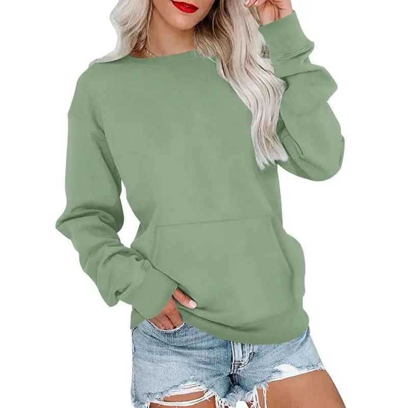 🔥LAST DAY 70% OFF✨Women’s Oversized Crewneck Fleece Sweatshirt