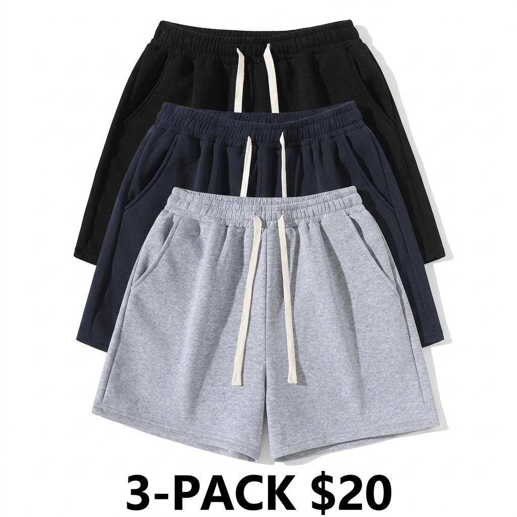 Men's Drawstring Waist Athletic Shorts – Fitted Summer Sporty Running Pants