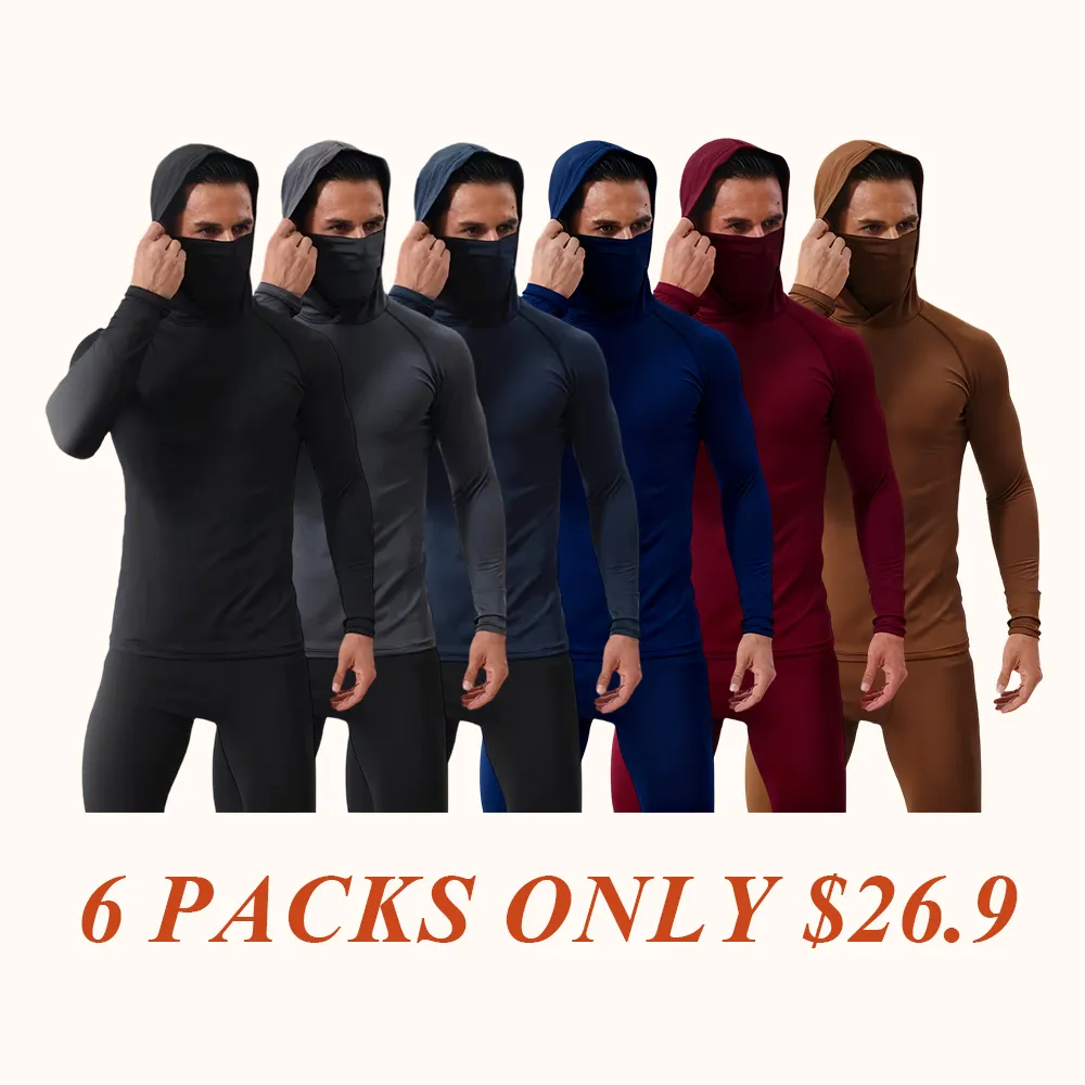 Men's Casual Hoodie Pullovers Slim Fit Long Sleeve Lightweight UPF