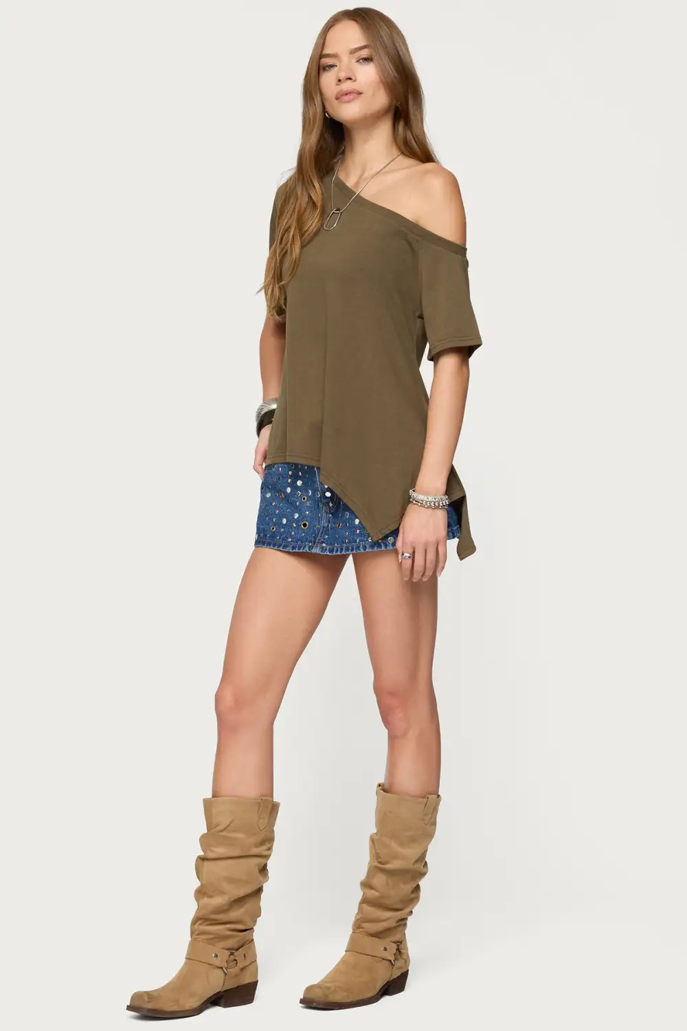 Shoulder Handkerchief Top (Less than $3!)