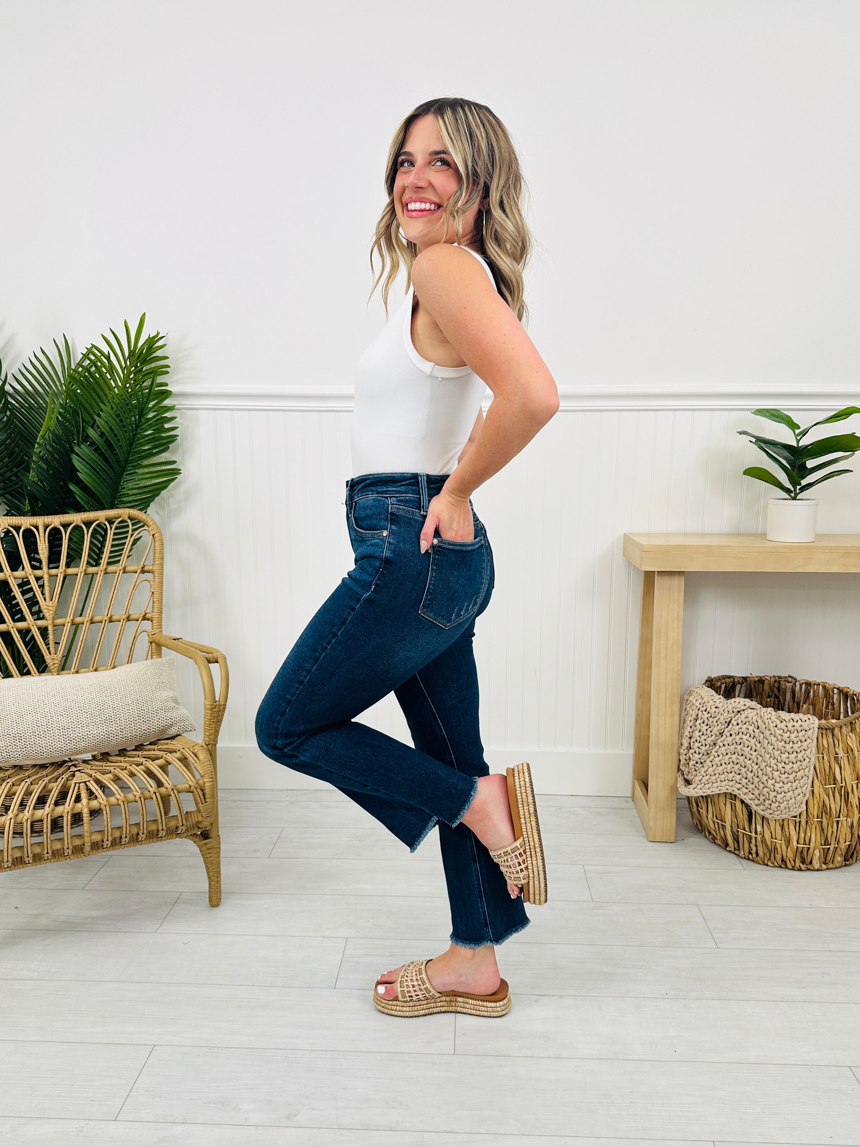 Judy Blue As Fate Would Have It Kick Flare Jeans