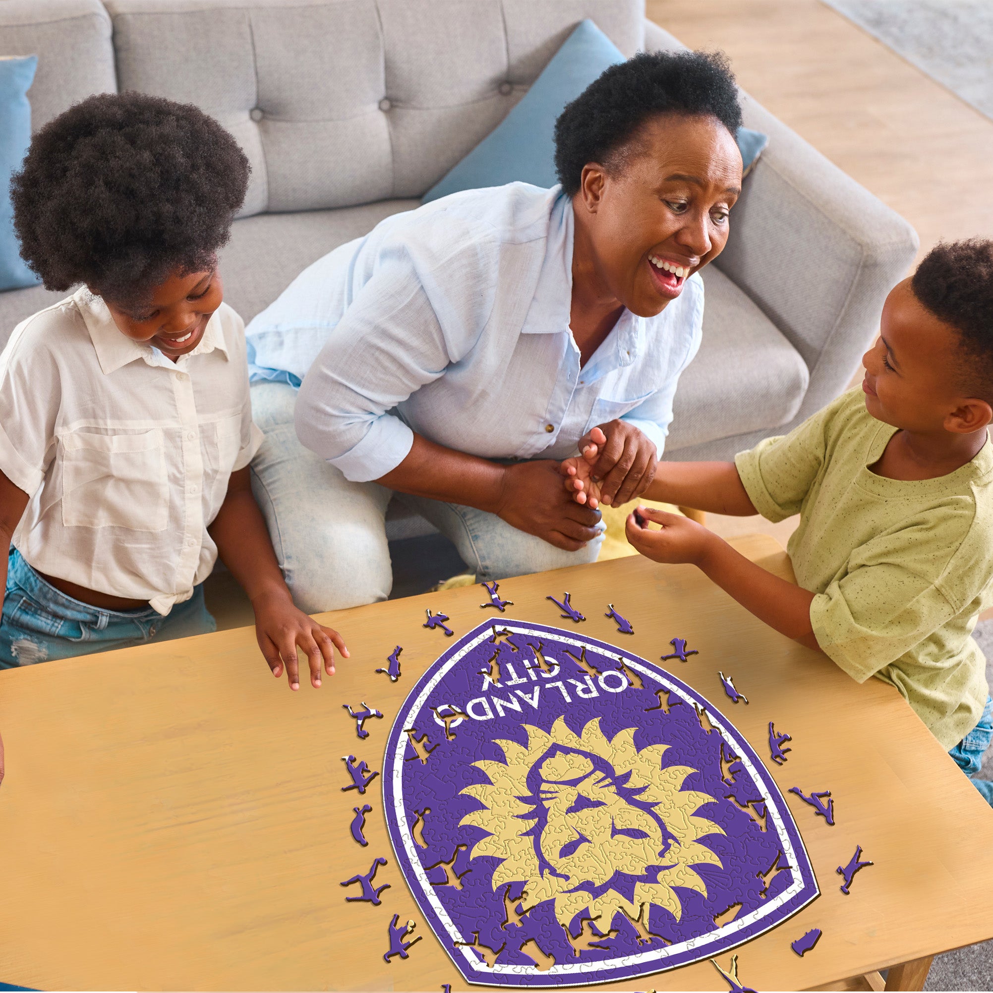 Orlando City SC® Logo - Wooden Puzzle