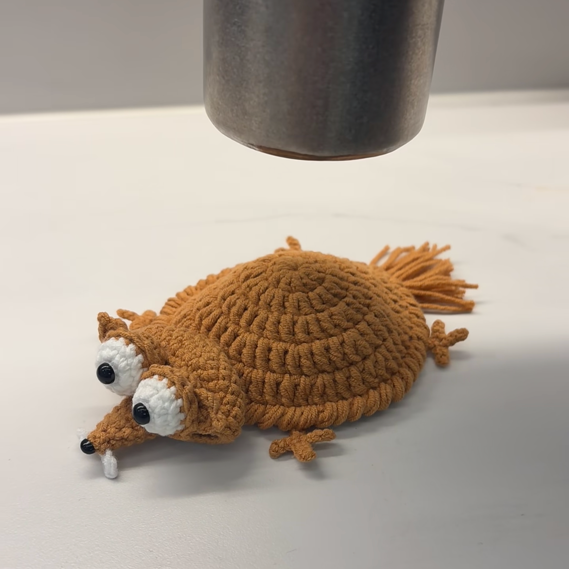 Scrat Crochet-protecting your tabletops while adding a nature-inspired charm