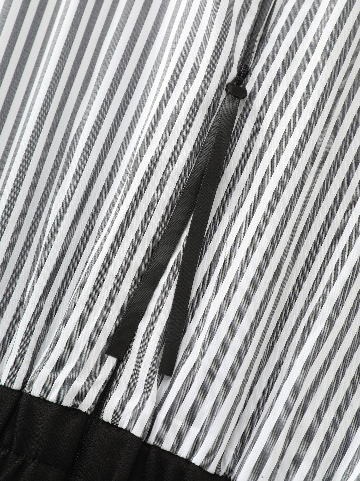 Striped Button Front Wide Leg Jumpsuit