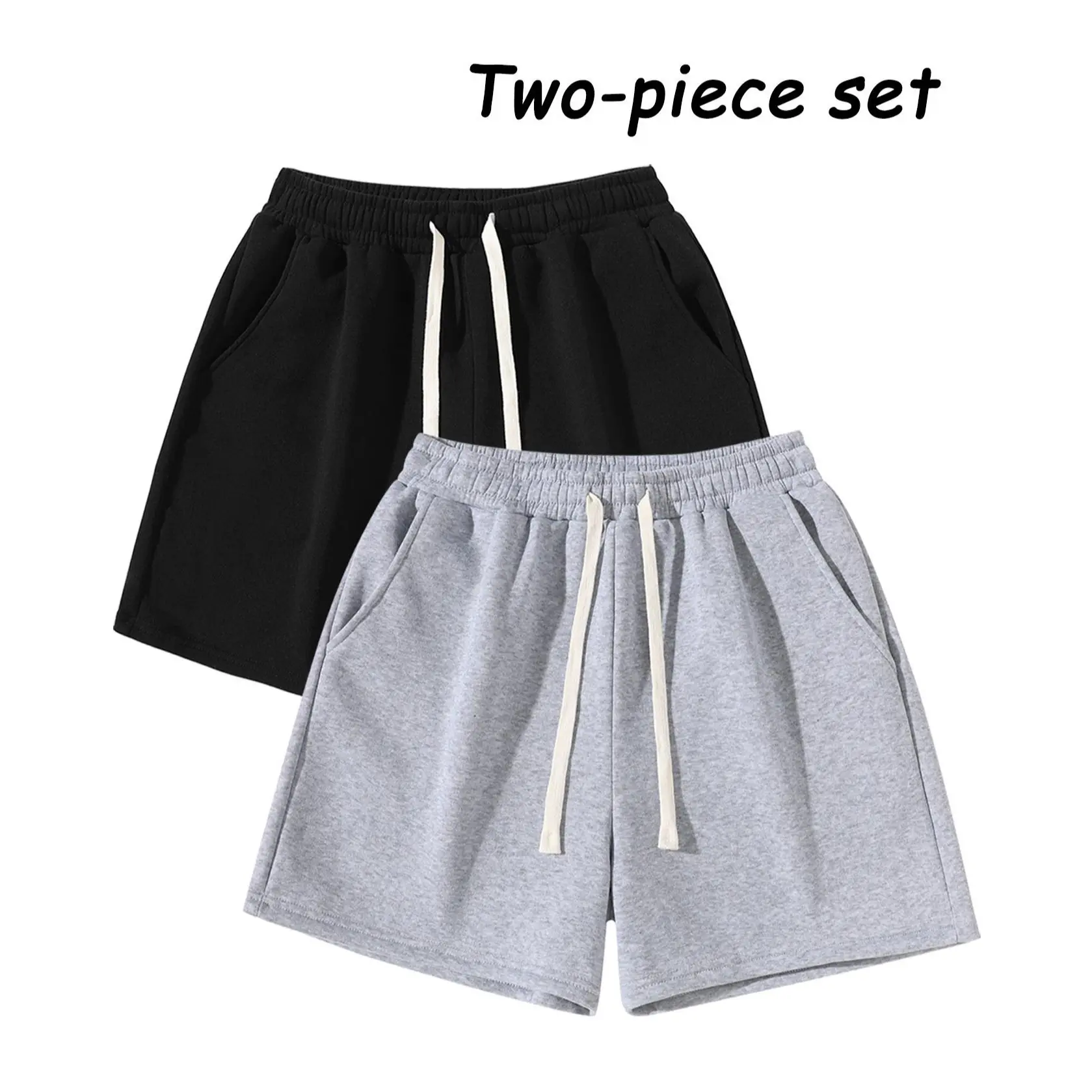 Casual Fashion Sports Commuter Versatile Loose Solid Color Shorts Fitness Summer Bottoms SpringStatements