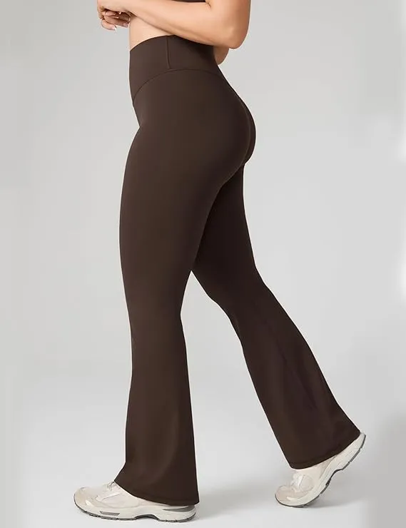No Front Seam Flare Leggings