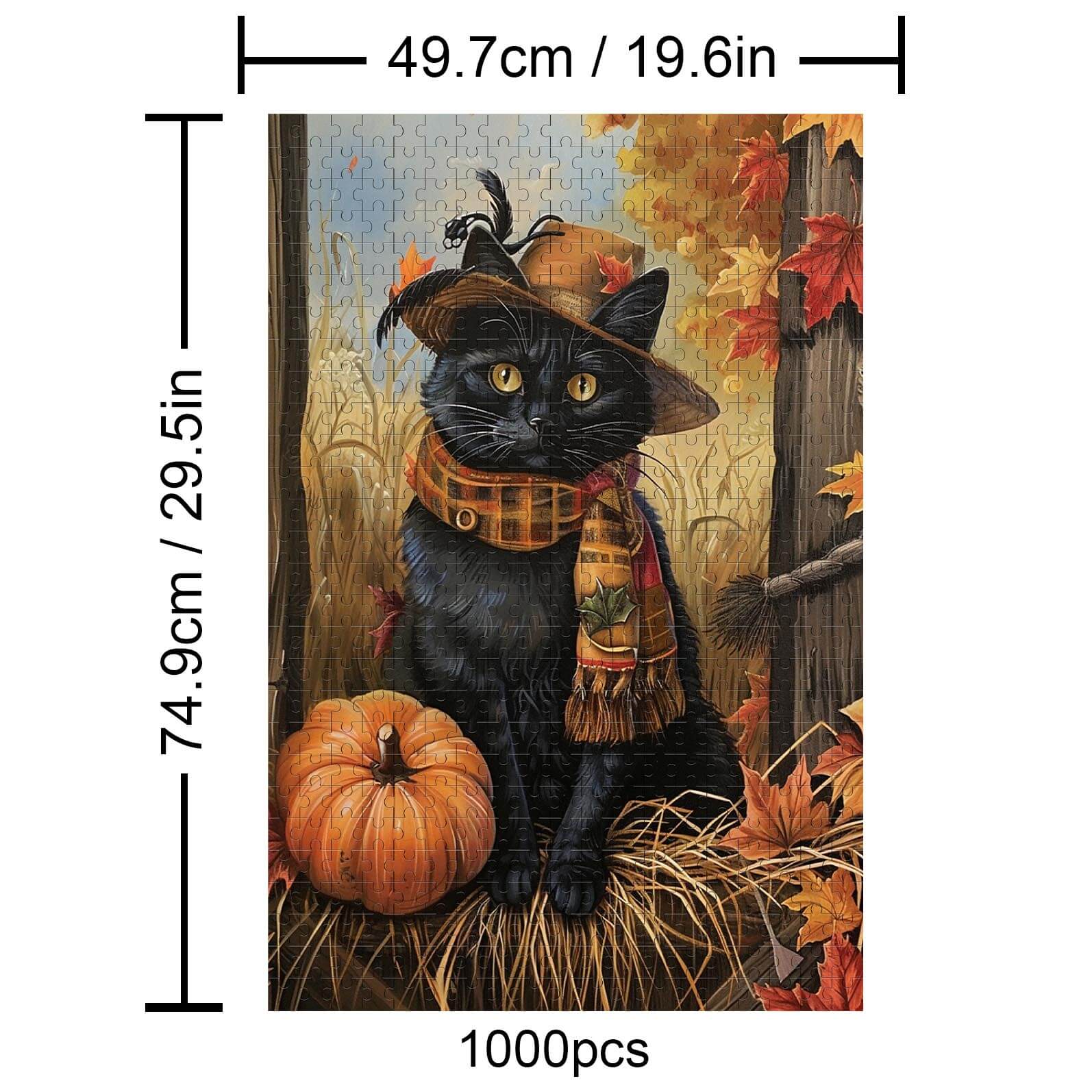 Mr. Cat 500 / 1000 Piece Puzzle