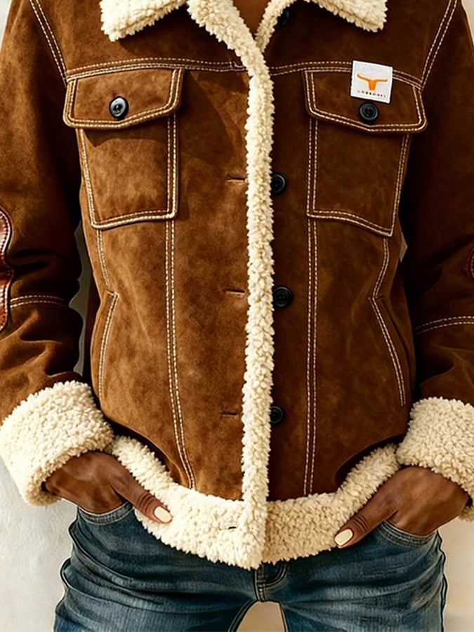 Women's Casual Fleece Warm Jacket