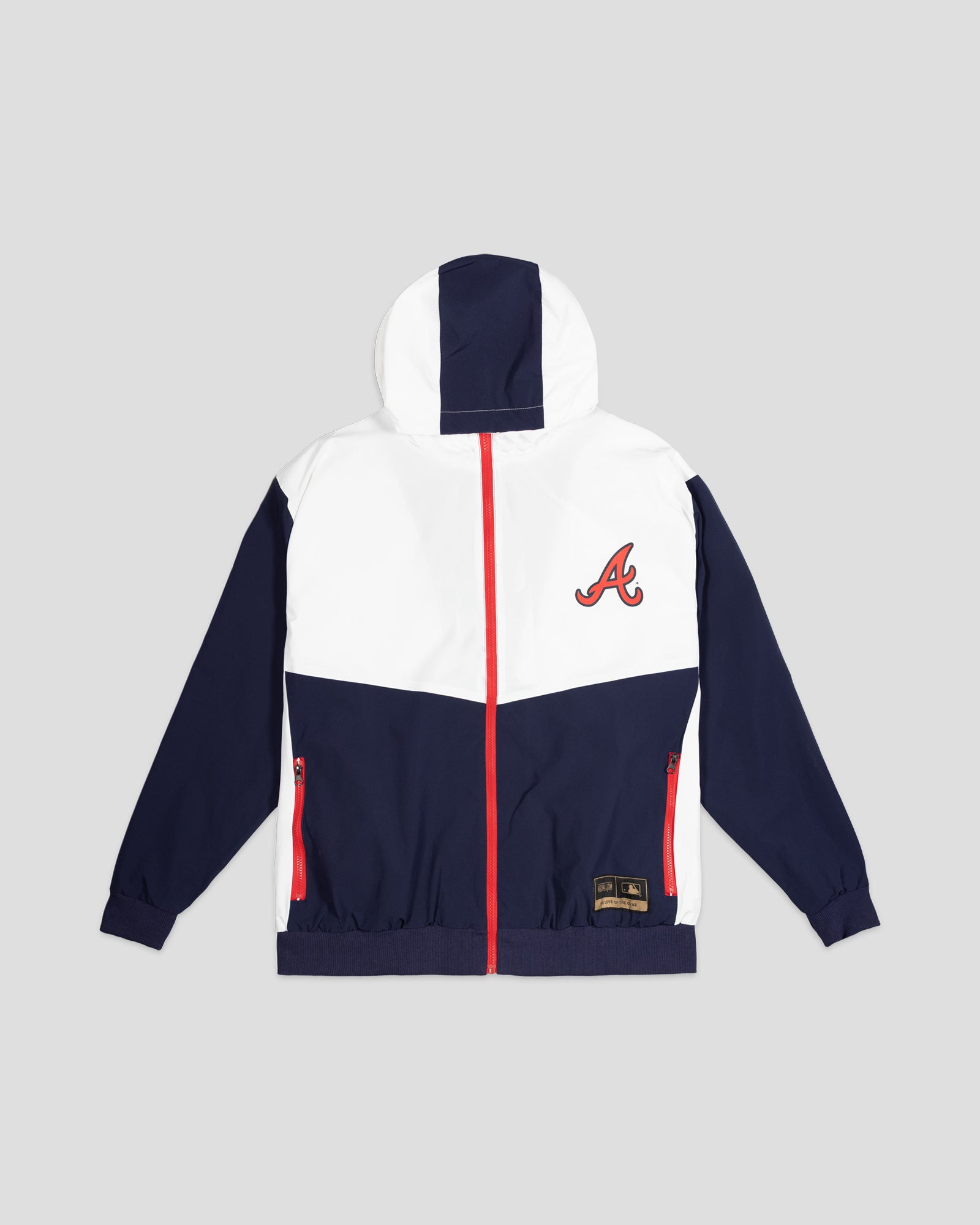 Shutout Retro Youth Windbreaker - Atlanta Braves