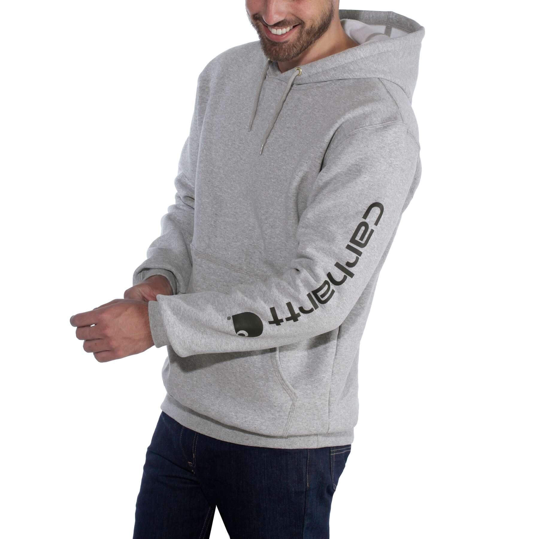 CHT Sleeve Logo Midweight Loose Fit Hoodie K288