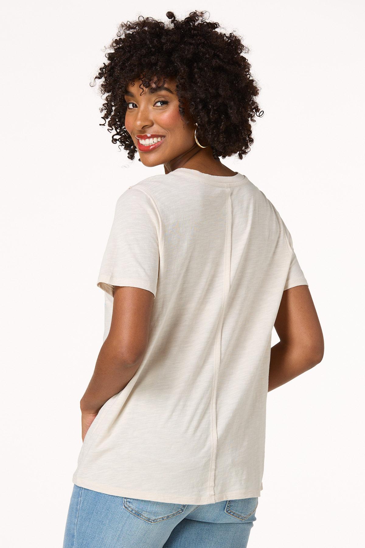 Paris Embroidered Photo Tee