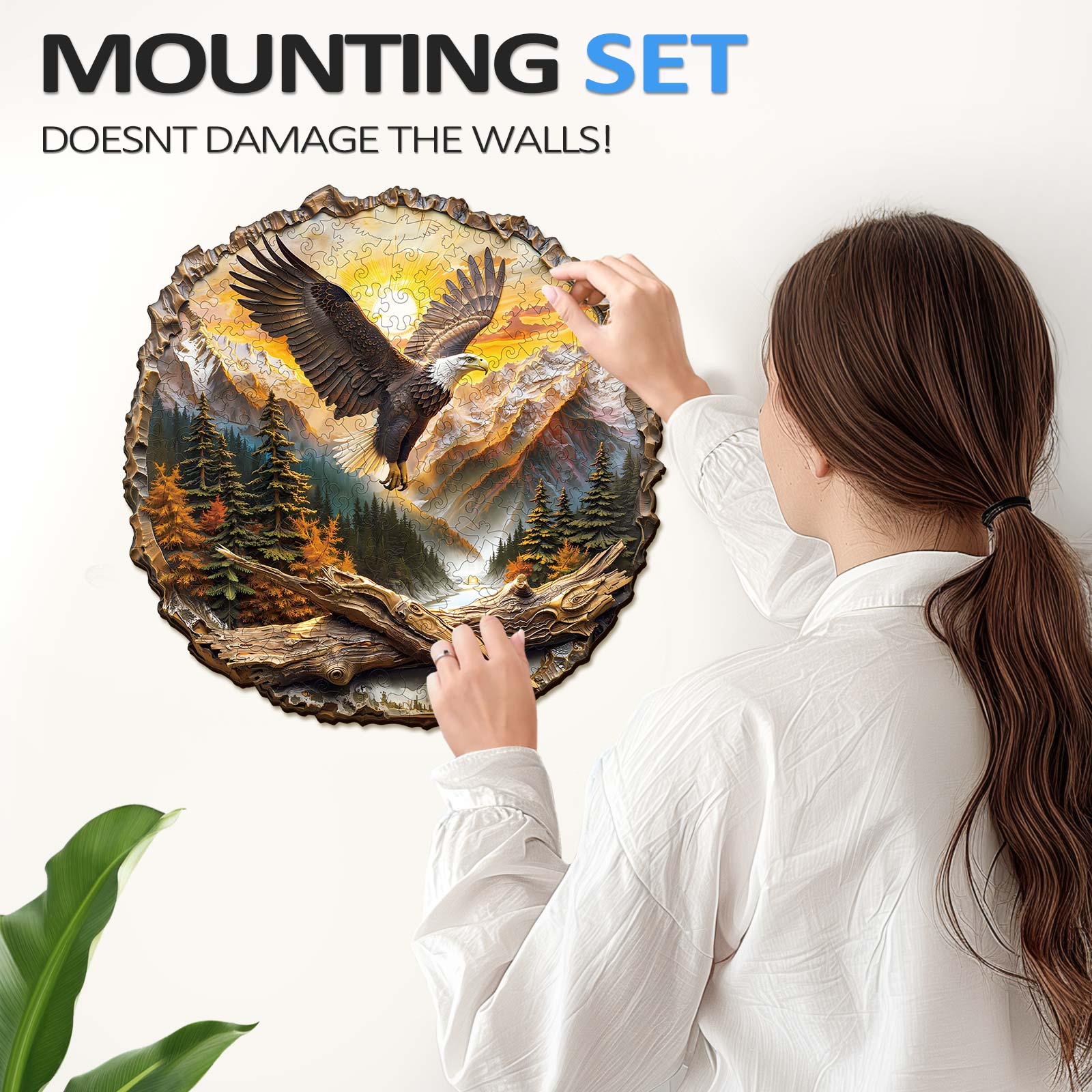 King of the Sky Wooden Jigsaw Puzzle