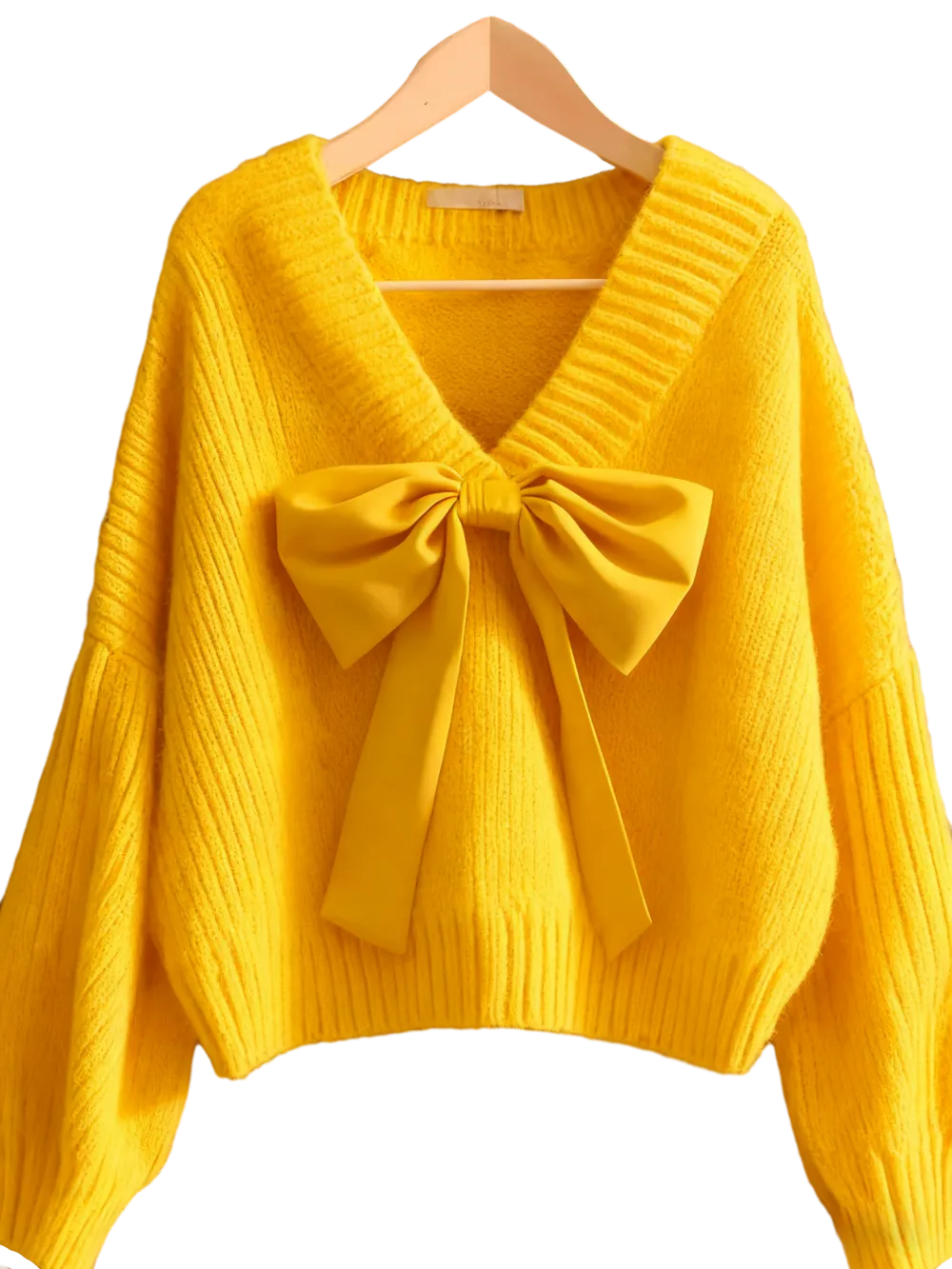 Women's Casual Bow Knit Sweater