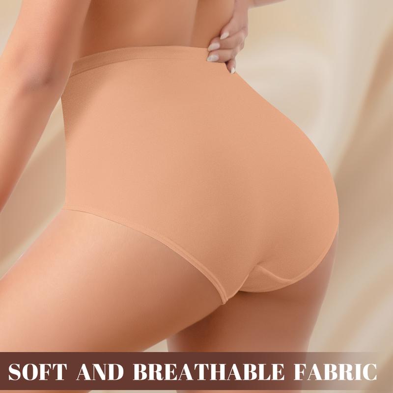✨ Women’s High-Waist Comfort Briefs – Soft Support Everyday Underwear (Multi-Pack)