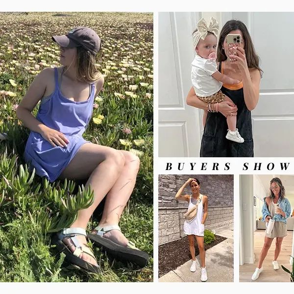 ✨Everyday Active Mini Tennis Dress with Built-In Shorts