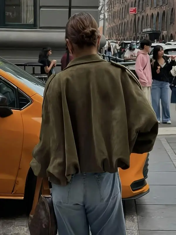 Casual Loose Fit Short Jacket