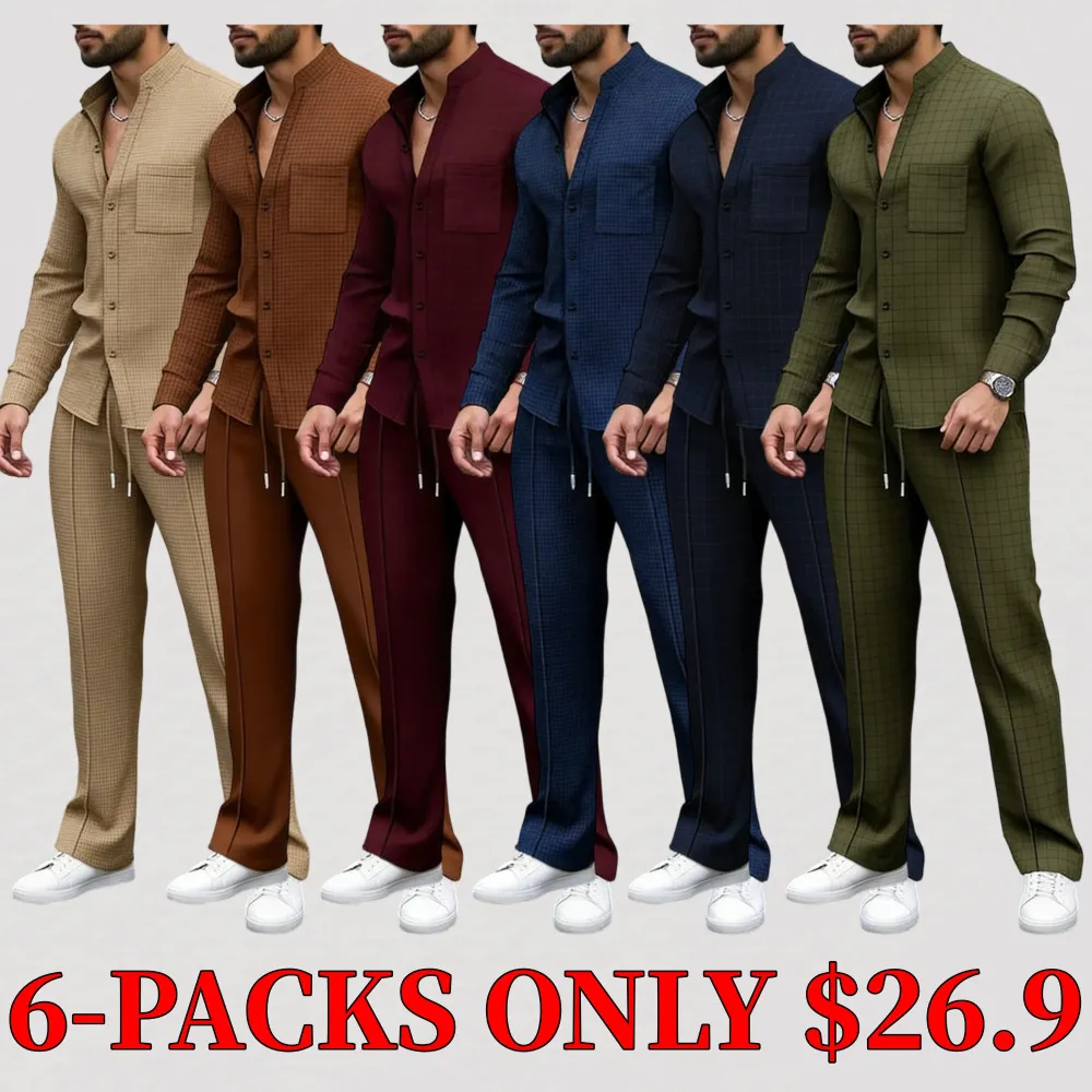Men's new spring and autumn suit set