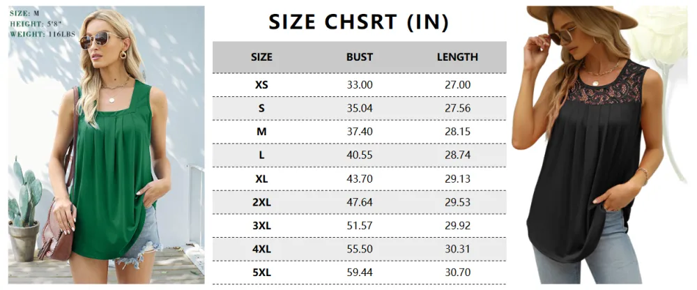 Summer Tank Tops for Women