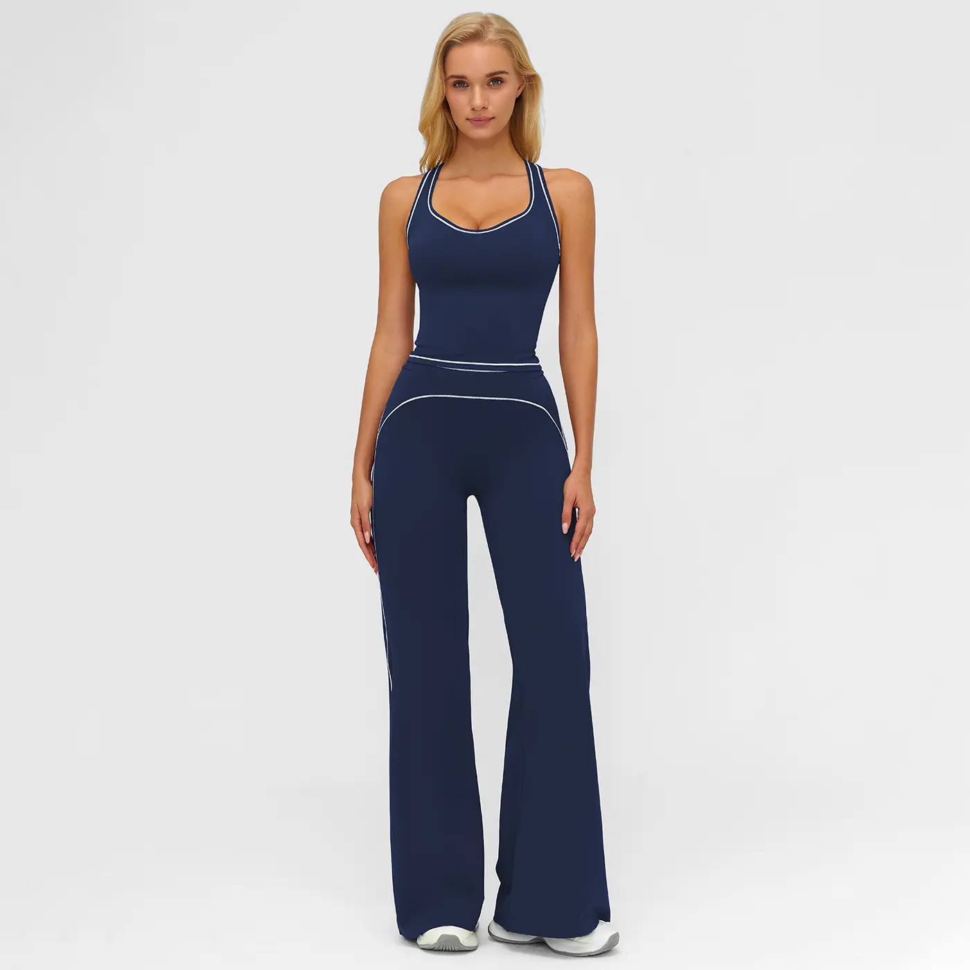Women's Sporty Casual Tracksuit Set (2-Piece Athletic Jogger & Top)
