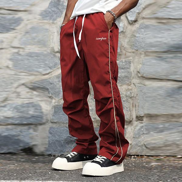 Men's Striped Athleisure Pants