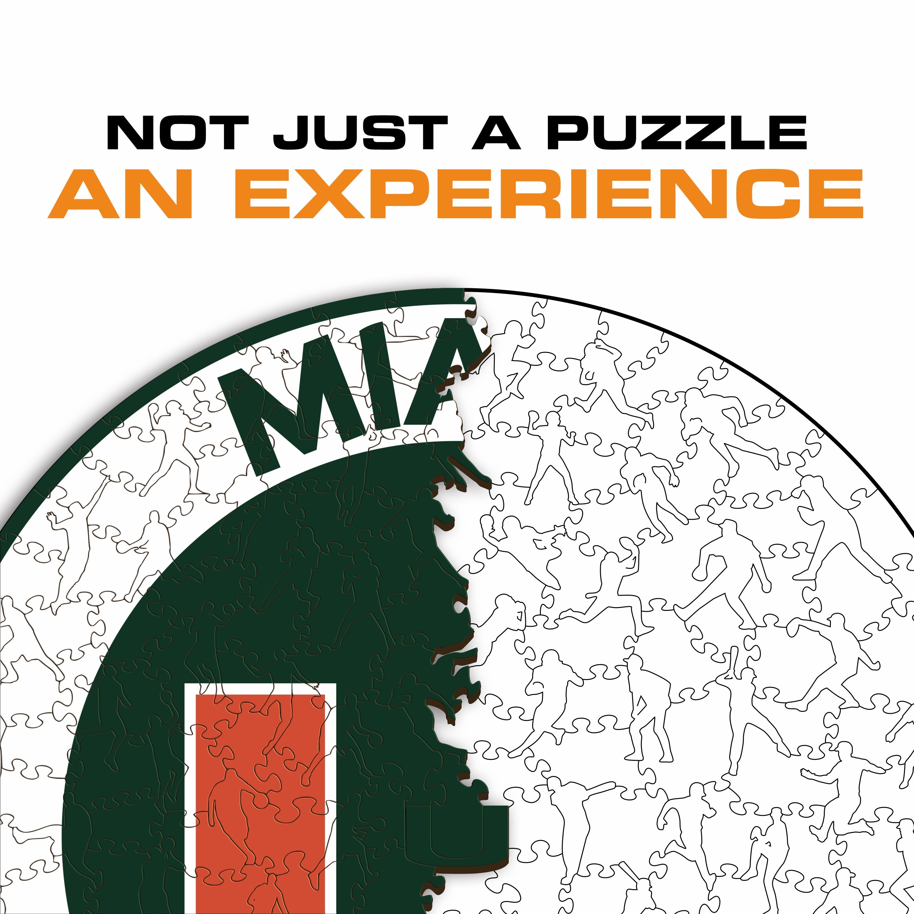 University of Miami - Wooden Puzzle