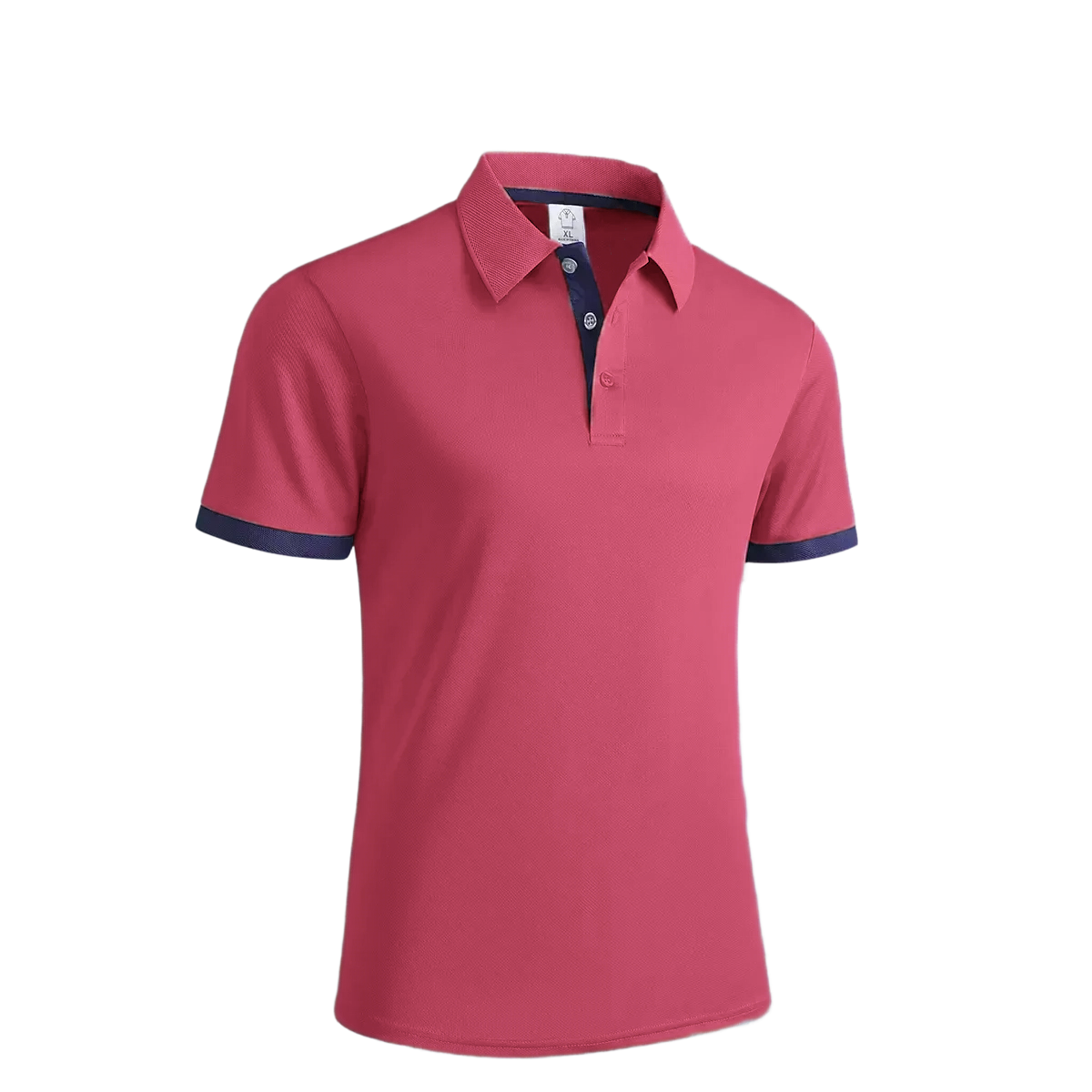 Men's Soft Breathable Business Casual Polo Shirt