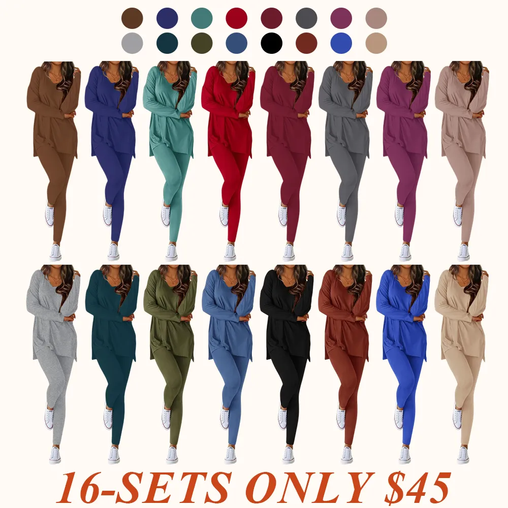 Two-Piece Sets For Women Fall Fashion 2025 Casual Lounge Matching Set