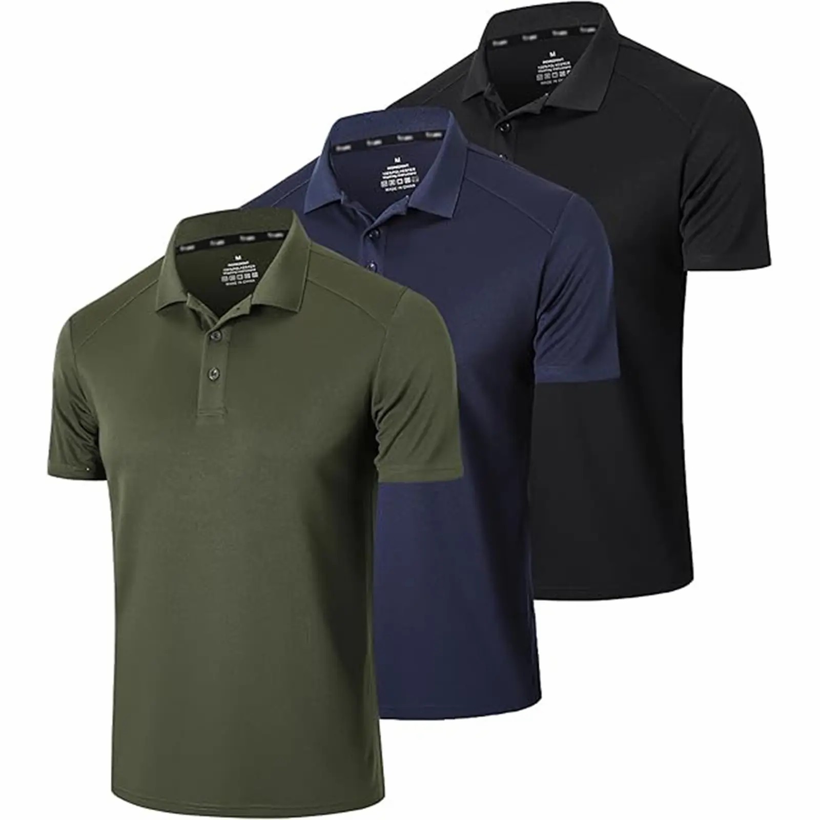 Men’s Quick-Dry Polo Shirt – Lightweight Performance Casual Tee