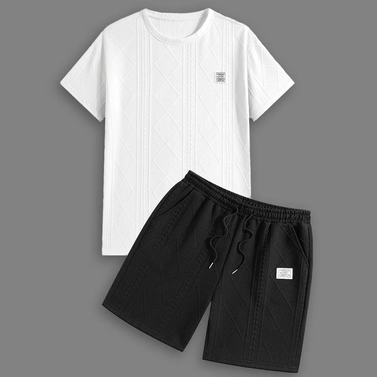 Men's Summer Casual Sports Suit 2-Piece Set