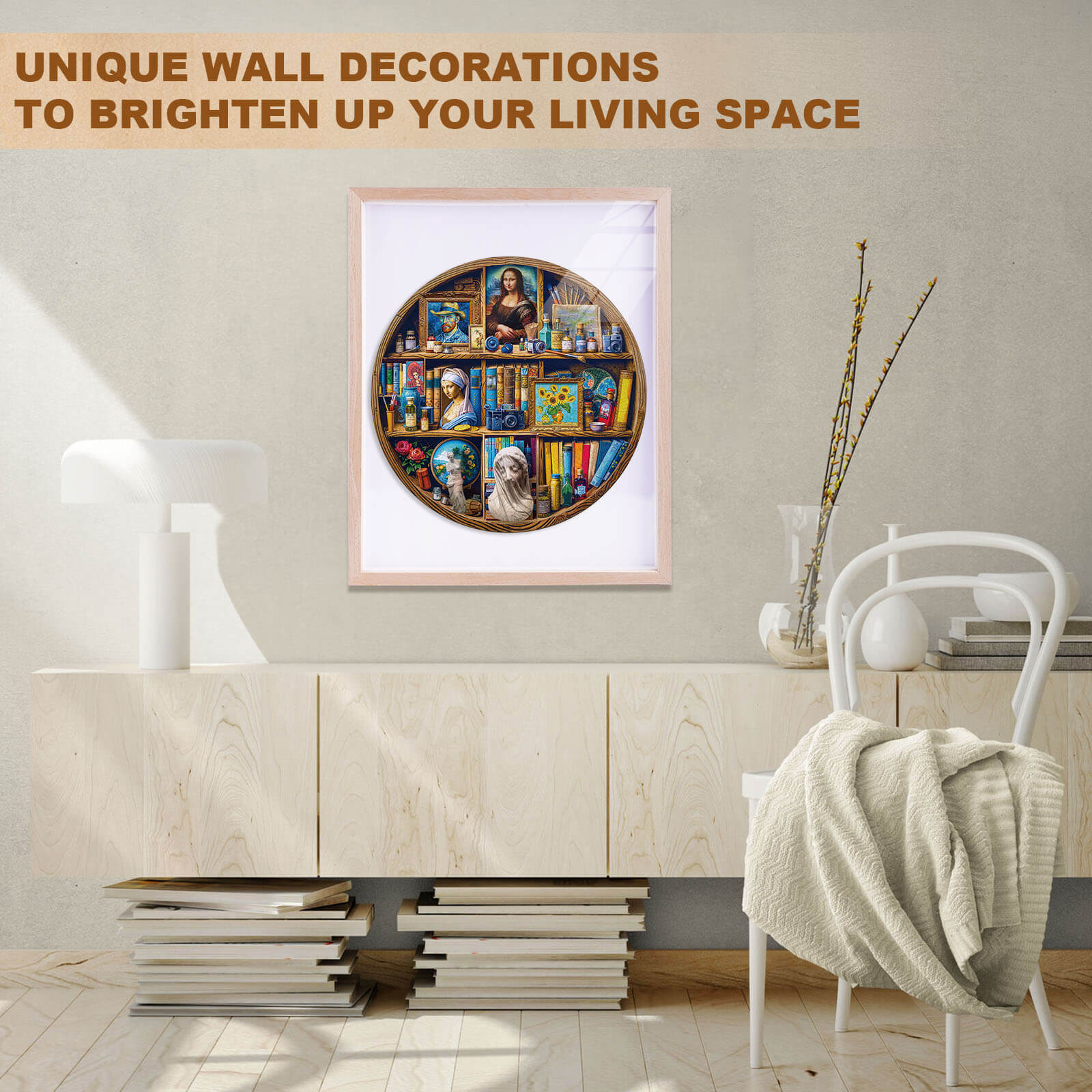 Artist Closet Wooden Jigsaw Puzzle