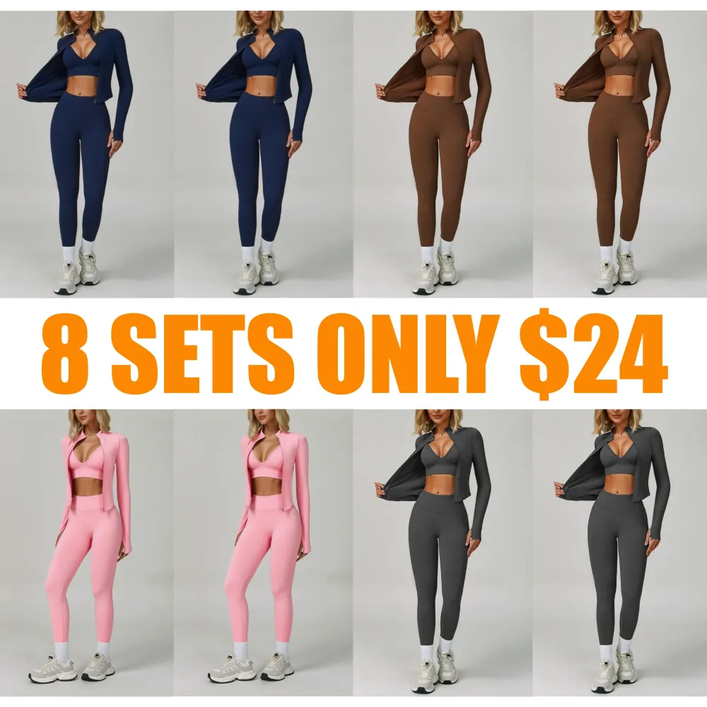 Women's Sporty Three-Piece Set